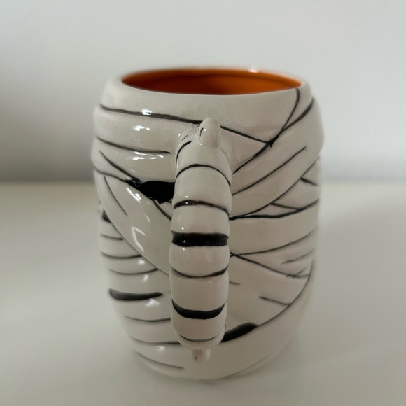 🧡🎃🖤Halloween Mummy Mug Shelly Comiskey By Transpac-New Spooky - Picture 2 of 9